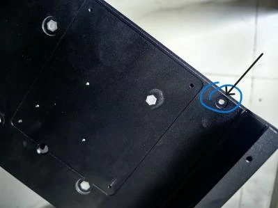 Broken hex-standoff thread in a mounting hole