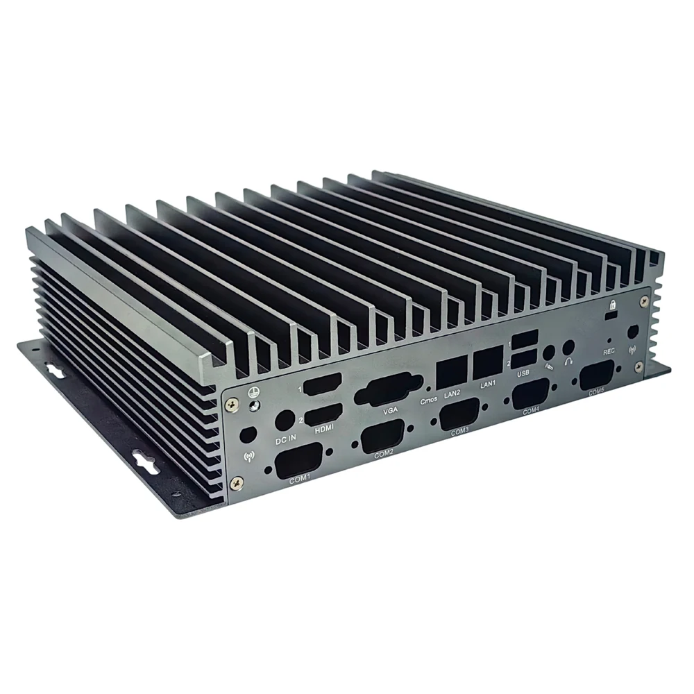 DM21 fanless industrial PC aluminum chassis