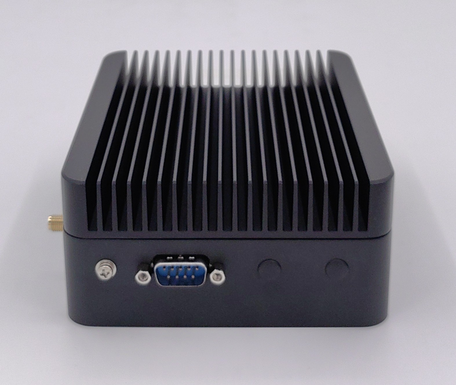 A100 rear serial port close-up