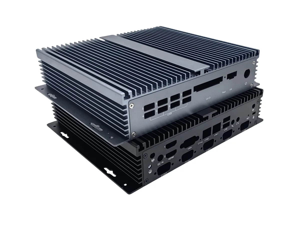 DM02 custom front and rear I/O panel configurations