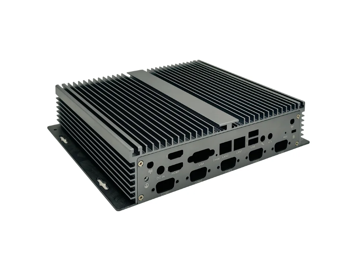 DM02 custom aluminum industrial PC enclosure