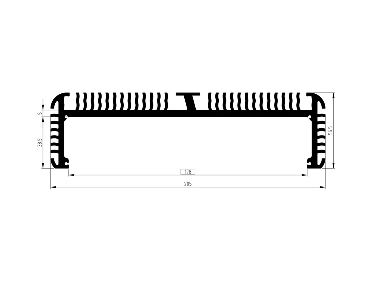 DM04 Aluminum Extrusion Cross-Section Dimensions DM04 aluminum extrusion cross-section dimensions
