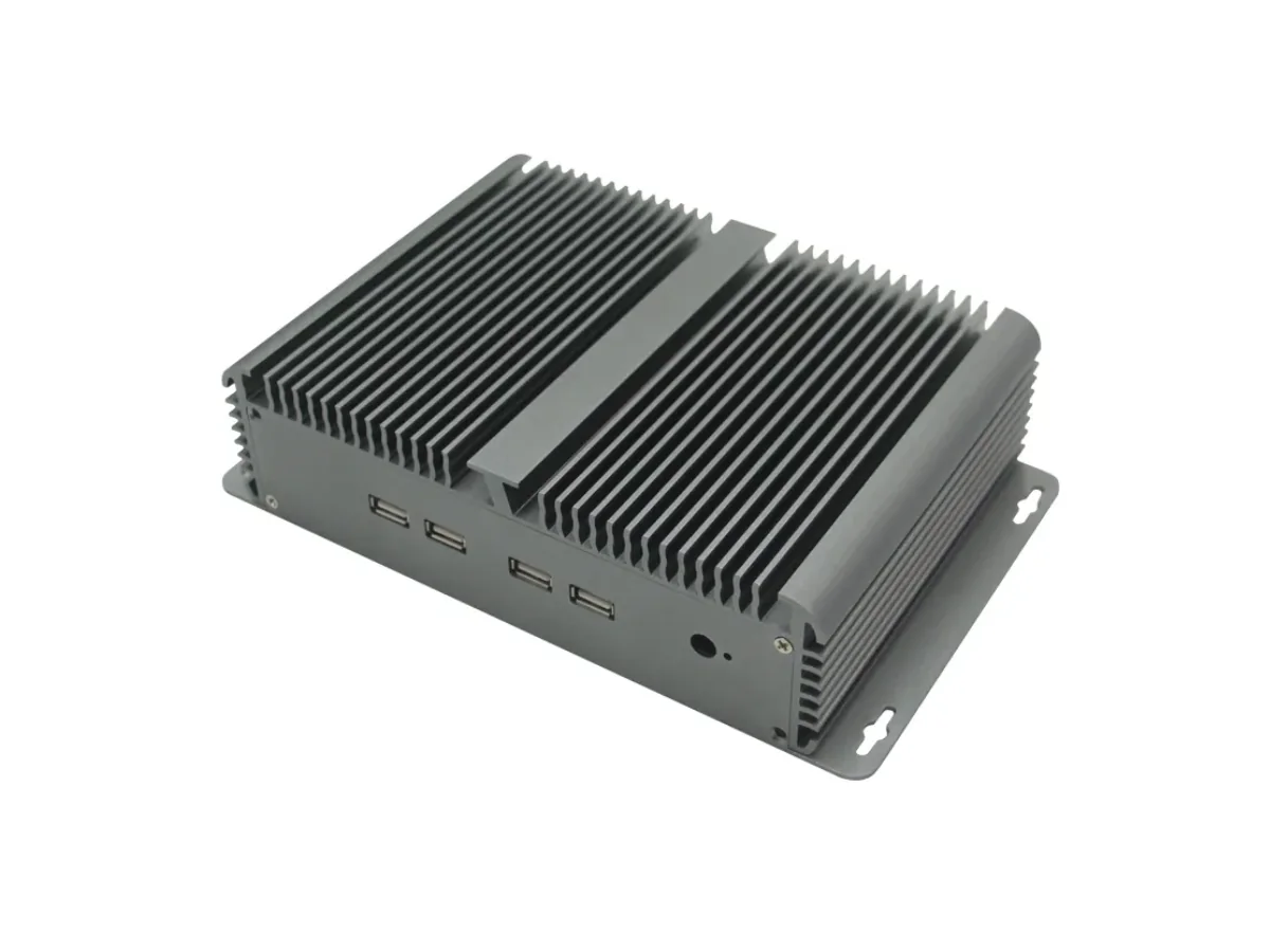 DM04 Aluminum Enclosure with Custom USB I/O Panel DM04 aluminum enclosure with custom USB I/O panel