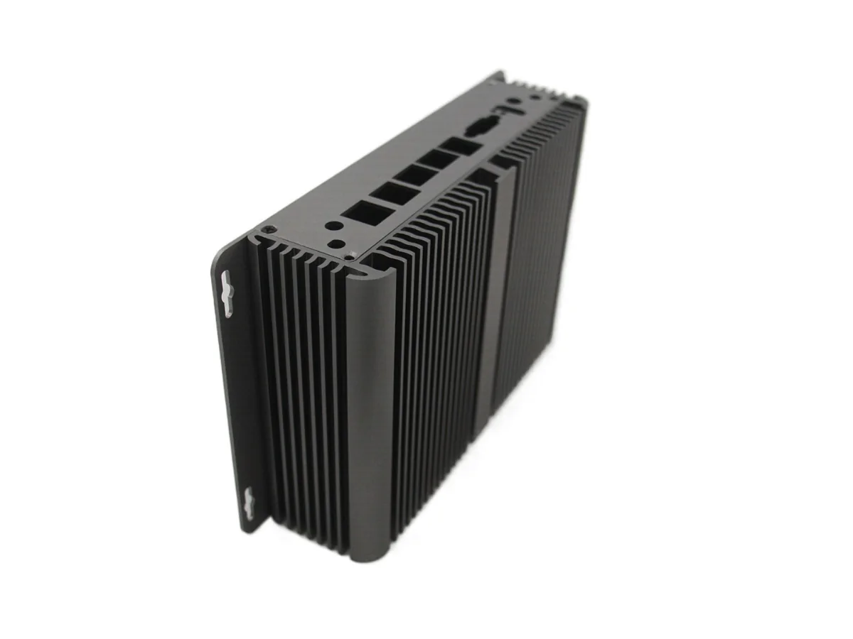 DM04 Extruded Aluminum Enclosure Side View DM04 extruded aluminum enclosure side view