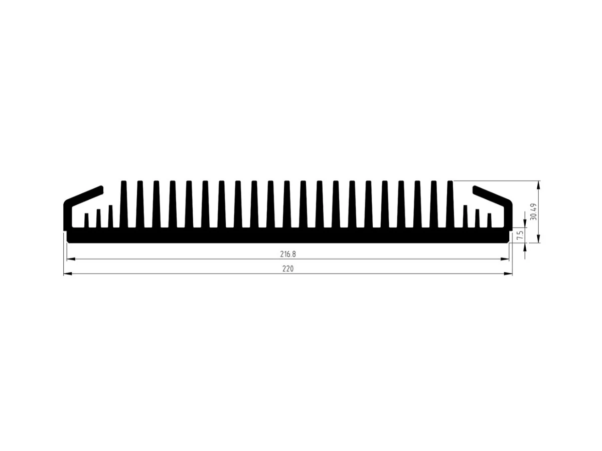 DM10 Aluminum Extrusion Cross-Section Dimensions DM10 aluminum extrusion cross-section dimensions