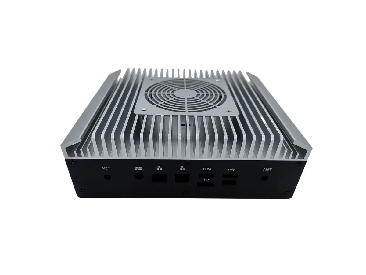 DM10 Optional Silver Enclosure with Fan Grille and Front I/O DM10 optional silver enclosure with fan grille and front I/O