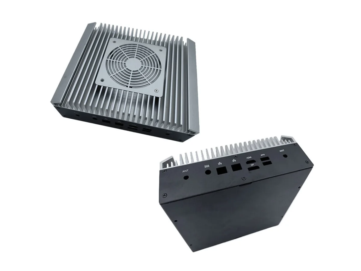 DM10 Optional Silver Enclosure Fan-Grille Configuration DM10 optional silver enclosure fan-grille configuration