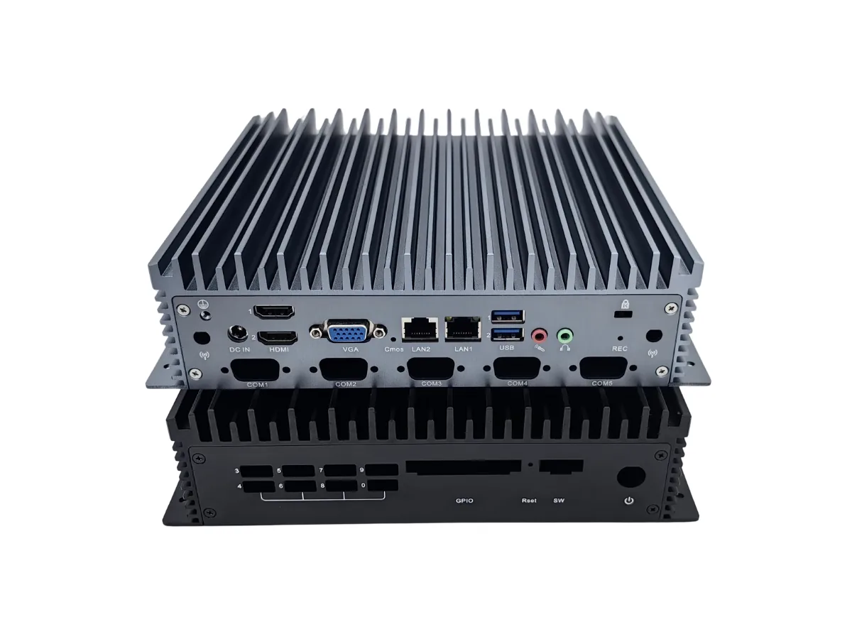 DM21 Front and Rear I/O Panel Configurations DM21 custom front and rear I/O panel configuration examples