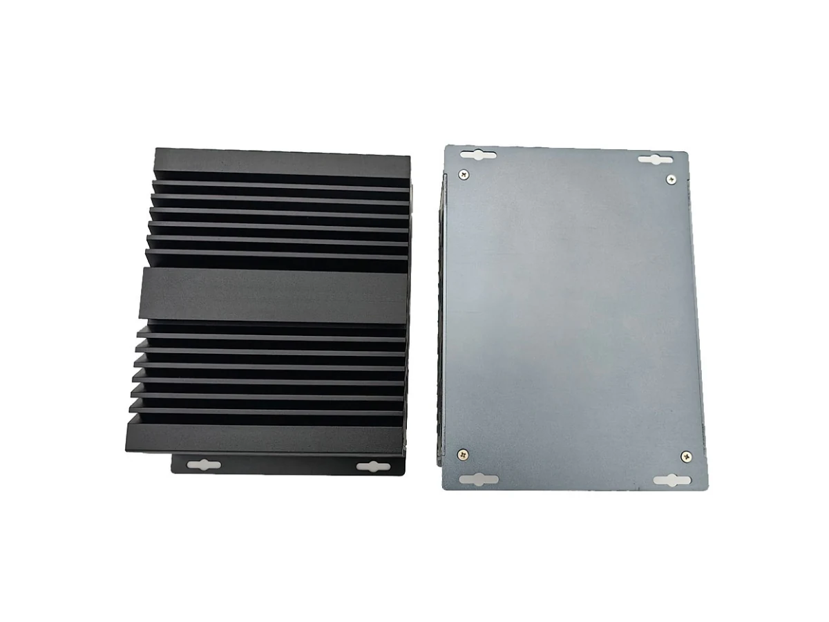 N11 Top and Bottom Mounting Plate Views N11 top enclosure and bottom mounting plate shown together
