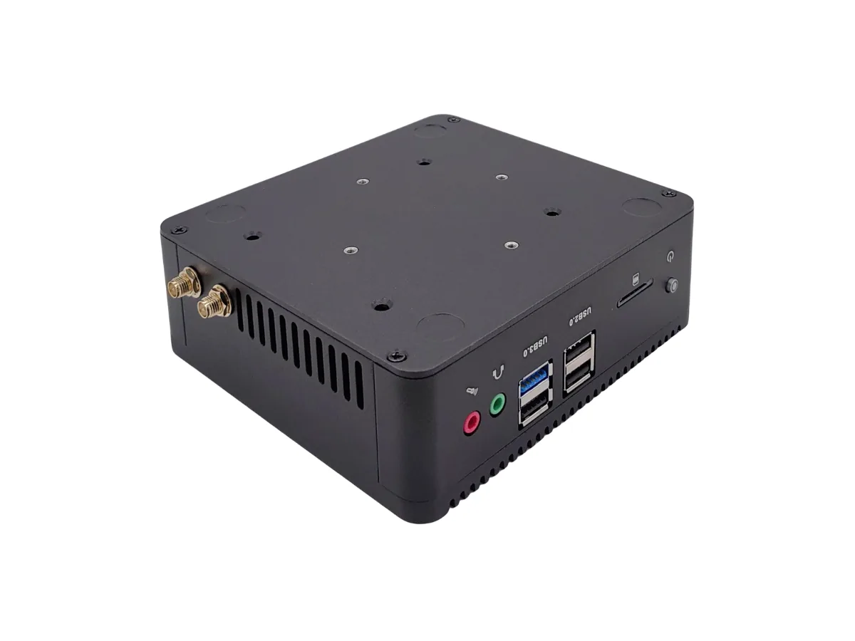 S02 Bottom Mounting View S02 fanless mini PC bottom mounting view